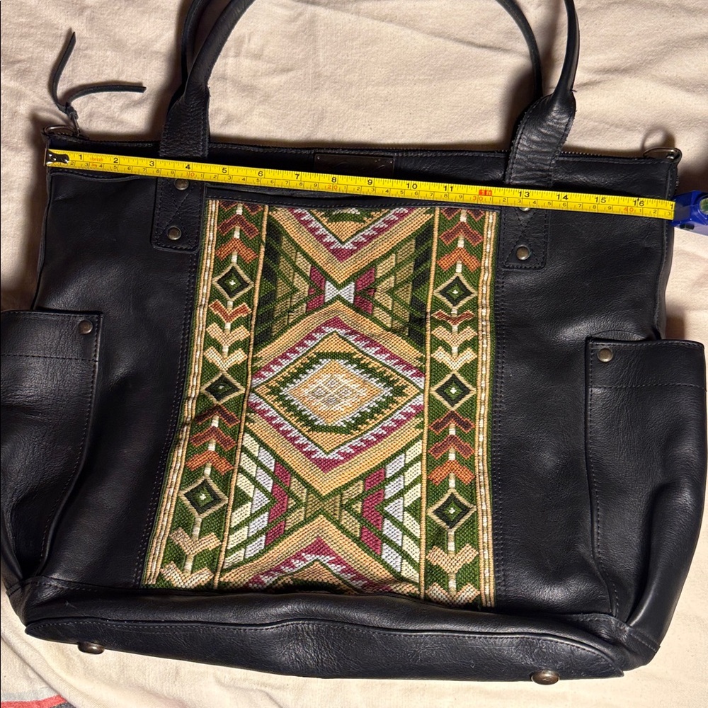 Nena & Co. Thrive. Full leather Perfect Bag. All straps - Picture 4 of 10